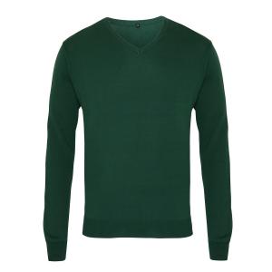 Толстовка с v-образным вырезом Premier, зеленый