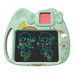 Планшет для рисования, устройство для чтения карточек для изучения английского языка, 2 в 1, 112 двусторонних карточек Green Sun Baby Inna marka