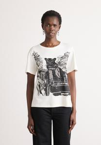 Футболка Marc Cain Print T-shirt, Off-White