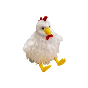 Милые большие петухи плюшевые куклы высота 28см/38см Bitter purchase, белый