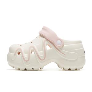 TINMUU Клоги женские бело-розовые без аксессуаров, цвет White/Pink No Accessories