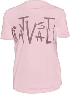Just Cavalli футболка с логотипом, розовый