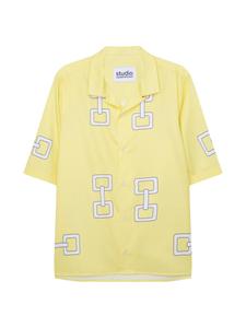 Рубашка на пуговицах классического кроя Studio Seidensticker Studio, желтый