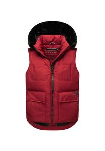 Стеганый жилет Коричный зайчик XIV NAVAHOO, темно-красный