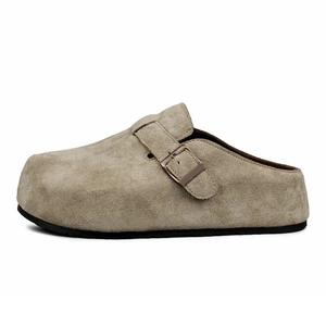 JINDUN Сандалии с закрытым носком женские цвета хаки