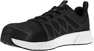 Мужские оксфорды Reebok Work Fusion Flexweave с композитным носком, белый/черный