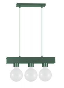 Подвесной светильник Lumicom Boston L, 30x30x30 см, зеленый