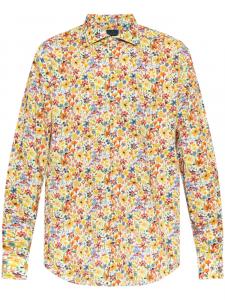 Рубашка с цветочным принтом Paul & Shark, желтый