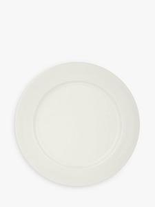 Тонкостенная тарелка Luna Fine China John Lewis, 21.5cm, Natural