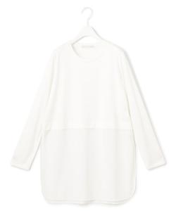 Светлый трикотажный топ, который можно стирать.