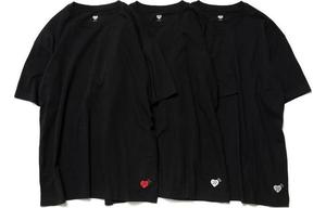 Упаковка из 3 футболок белого цвета Human Made