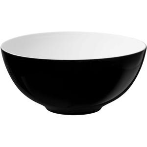Чаша Life Fashion, 1 шт., из фарфора, круглая, 21 см Seltmann Weiden, Weiß, glamorous black