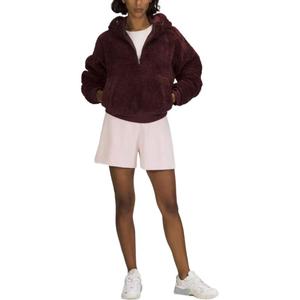 Толстовка Women's Hooded Moderate Regular Lululemon, merlot красный/rdmr