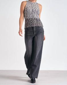 Свитер без рукавов Ombre серого цвета ELAN