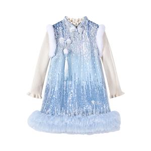 Disney Платье Blue для детей 3-7 лет