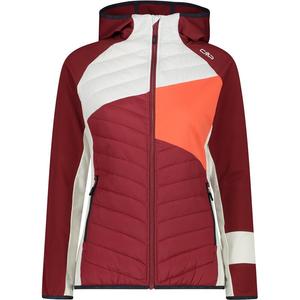 Толстовка с капюшоном, женская куртка, гибрид с фиксированным капюшоном Cmp, цвет granata