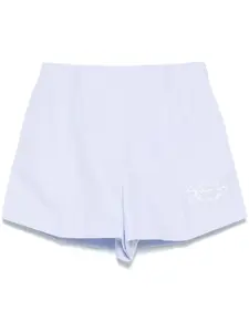 Шорты с вышитым логотипом Givenchy, синий