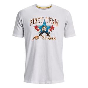 Футболка curry all star game t-shirt 'white' Under Armour, белый