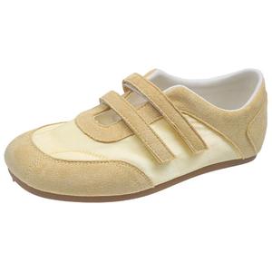 Плоские модные туфли Mary Jane для женщин Medd, желтый