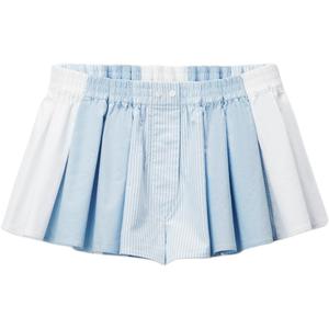 Шорты плиссе Alexander Wang, синий