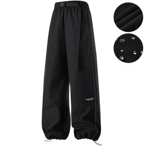 SESAME STREET Брюки-карго унисекс «УЛИЦА СЕЗАМ», Черный