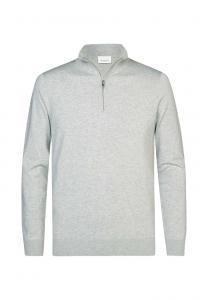 Толстовка 1/2 ZIP PROFUOMO, светло-серый