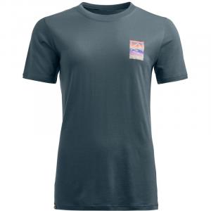 Рубашка 140 классная горная градиентная ts w Ortovox, серый