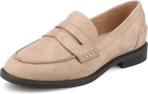 Женские лоферы Journee Brooks с широкой колодкой Journee Collection, Taupe