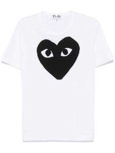 Comme Des Garçons Play футболка с принтом, белый