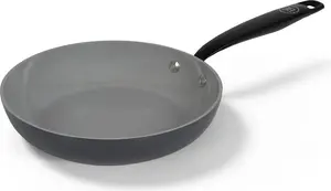 Сковорода BE Living - Ø 20 см - совместима с индукционной плитой - антипригарное покрытие - подходит для всех типов плит - без ПФОК - серая Megaprojects B.V.