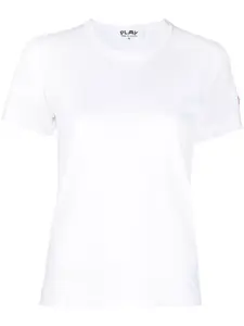 Футболка с нашивкой-логотипом Comme Des Garçons Play, белый