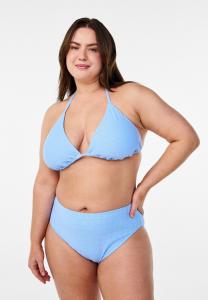Плавки бикини MIT TAILLENSCHNITT UND STRUKTURMUSTER Zizzi, светло-голубой