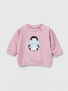 Толстовка Benetton, розовый