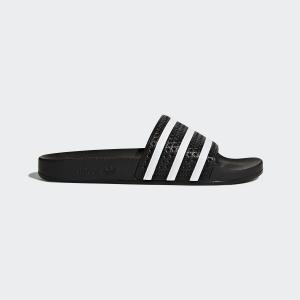 Шлепанцы Adilette Adidas, цвет Core Black/White/Core Black