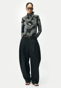 Джемпер с принтом в виде веревочного узла Gobi Cashmere, Black