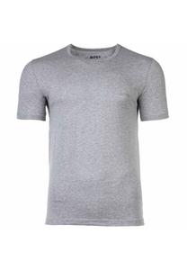 Футболка мужская, 6 шт. в упаковке - RN Classic, круглый вырез, короткий рукав, хлопок, однотонная BOSS, цвет Schwarz/Grau/Weiß