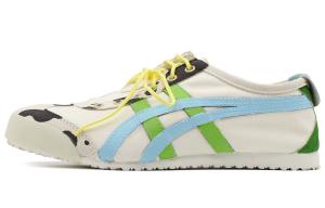 Кроссовки Onitsuka Tiger MEXICO 66 Lifestyle Shoes Unisex Low-top Blue/yellow, голубой