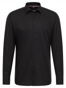 Рубашка Slim Fit черного цвета Eterna