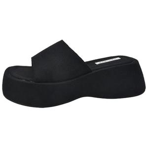 Xingdiman Тапочки-слайды женские, черные, противоскользящие, с защитой от запаха