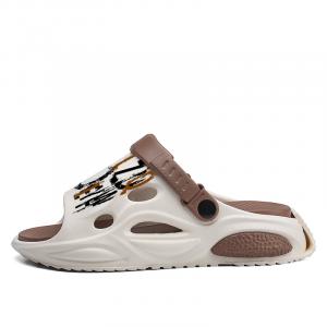 NANJIREN Пляжные сандалии мужские бежево-коричневые, цвет Beige Brown