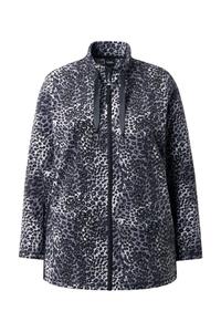 Толстовка с капюшоном на молнии Ulla Popken, черный