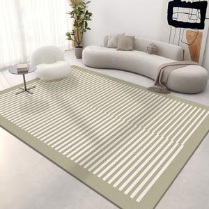 Budis Ковер 200х300 см для спальни/гостиной, утолщенный петлевой ворс, светлый люкс, не скользит, простой дизайн, модель 10537