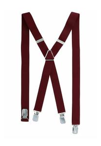Классический ремень HOSENTRÄGER UNI WILLEN, бургундия