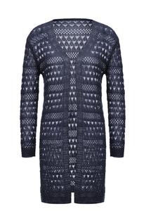 Вязаный кардиган caspio Knit Cardigan, морской синий