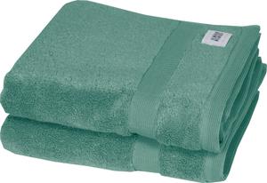 Набор полотенец 2 шт sw-cuddly 2 шт Schöner Wohnen, мятно-зеленый