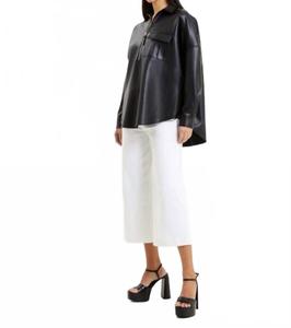 Crolenda Поповер рубашка в черном цвете French Connection