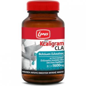 Lanes Kcaligram Cla 1600 мг - Снижение жировых отложений и увеличение мышечной массы, 60 капсул Lane’S