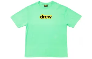 Футболка с логотипом Letter Series, унисекс, мятно-зеленая Drew House, мятно-зеленый