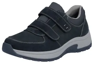 Туфли Rieker на липучке, полуботинки, повседневная обувь со съемной мягкой стелькой, синий