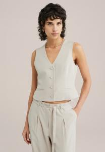 Жилет WE Fashion, бежевый